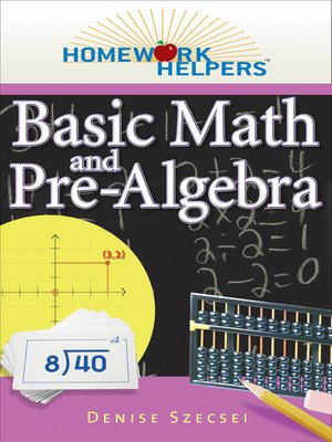 cover image of Basic Math and Pre-Algebra